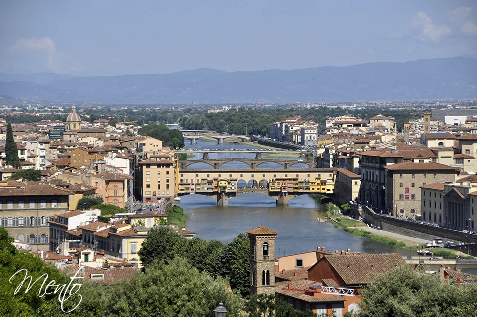 Ponte Vecchio  desde el Piazzale Michelangelo